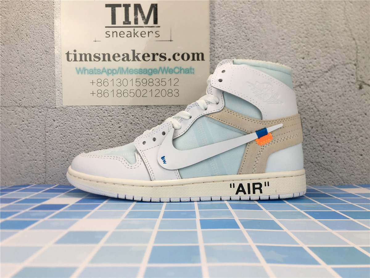 OG Batch Off-White Air Jordan 1 White AQ0818-100